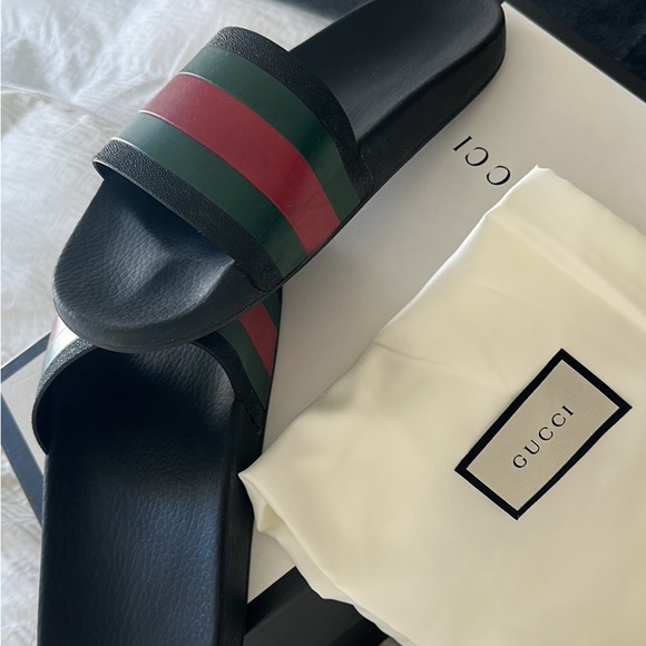 COPY - Gucci Slide Sandals Men size 10 - Picture 1 of 8